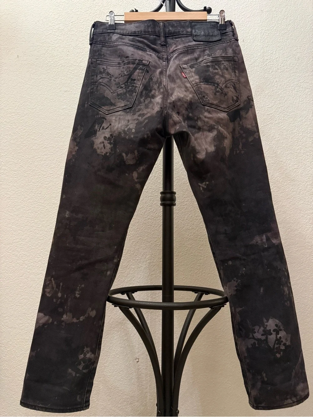 Custom Levi's 522 Slim Tapered Ice-Dyed Jeans [30x30]